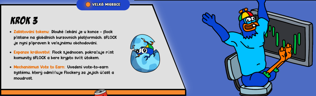 Roadmapa Flockerz - krok 3