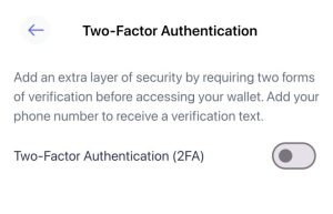 2FA best wallet