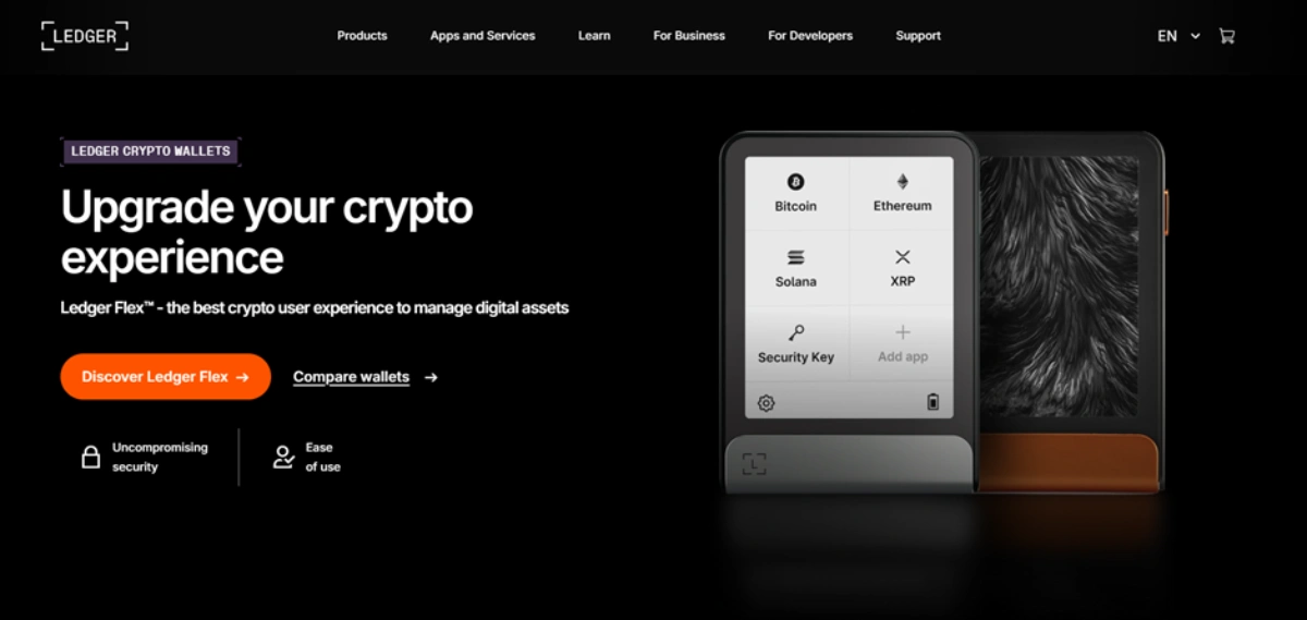 Ledger Homepage